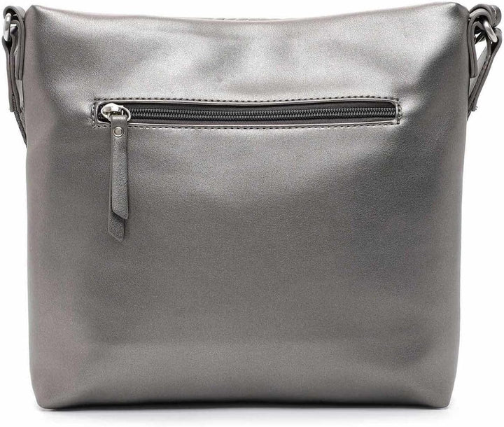 Tamaris Umhängetasche Merle 32721 Damen Handtaschen Ornament Einheitsgrösse Darksilver, Einheitsgr&#