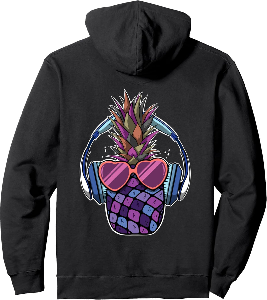 Coole Ananas-Stimmung Pullover Hoodie