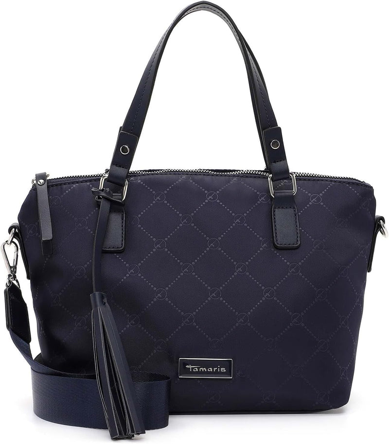 Tamaris Shopper TAS Lisa 32387 Damen Handtaschen Print Einheitsgrösse Blue 500, Einheitsgrösse Blue