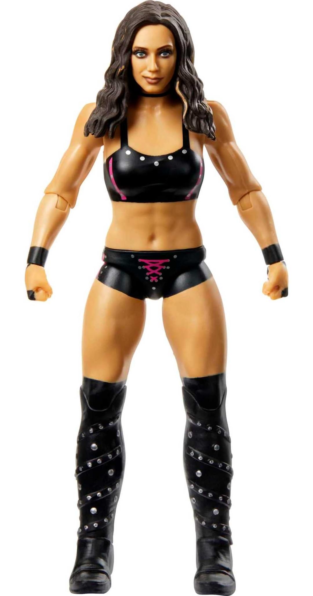 WWE Jacy Jayne Basic Actionfigur, 10 Gelenkpunkte & lebensechte Details, 15,2 cm grosses Sammlerstüc