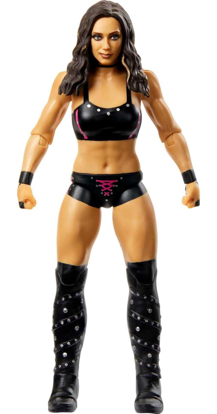 WWE Jacy Jayne Basic Actionfigur, 10 Gelenkpunkte & lebensechte Details, 15,2 cm grosses Sammlerstüc