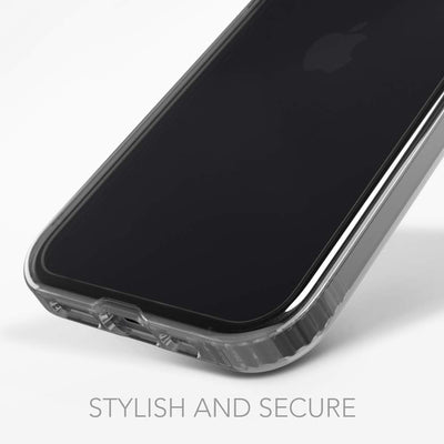 tech21 Evo Tint Handyhülle für Apple iPhone 12 und 12 Pro 5G mit 3,6 m Fallschutz Carbon, carbon