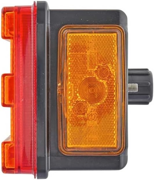 HELLA - Heckleuchte - Glühlampe - 24V - Anbau/geschraubt - Lichtscheibenfarbe: mehrfarbig - Stecker: