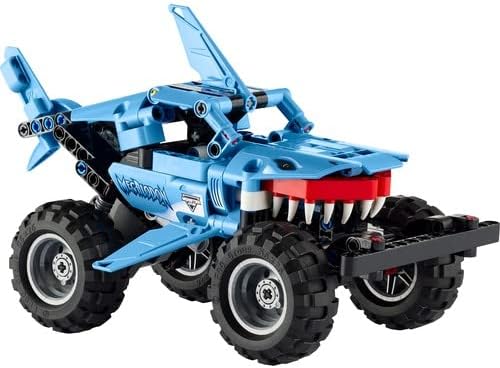 LEGO 42134 Technic Monster Jam Megalodon Modellbausatz, 2in1 Monster Truck im Hai-Design, Spielzeug-