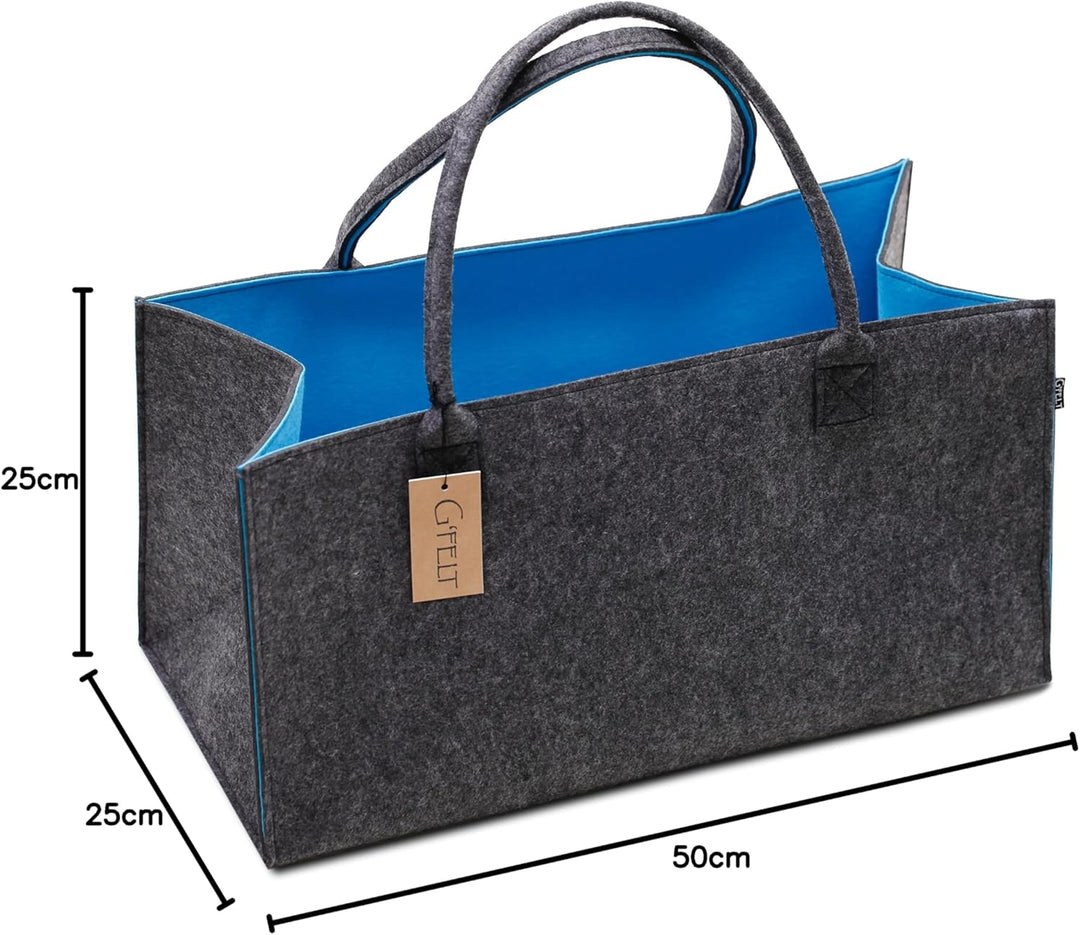 G'FELT Filztasche Premium – als Hochwertige Einkaufstasche, Schicke Strandtasche Oder Badetasche, Ze
