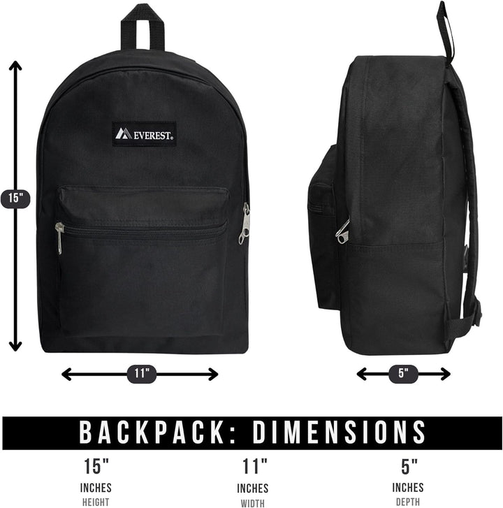 Everest Basic-Rucksack Einheitsgrösse Aqua Blau, Einheitsgrösse Aqua Blau