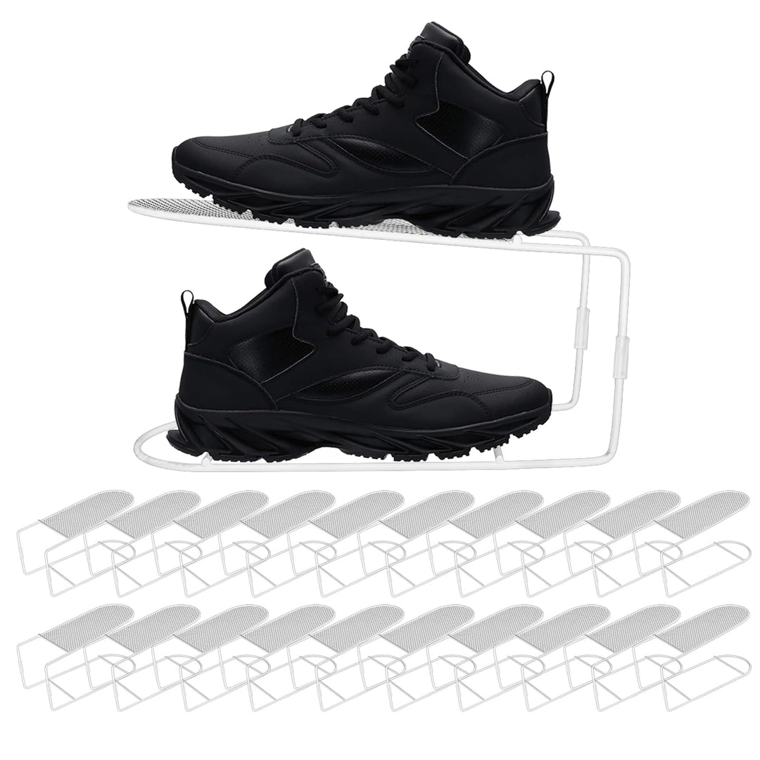 Schuhstapler Platzsparend Schuhorganizer Schuhregal Für Schränke Schuhaufbewahrung Platzsparend Schu