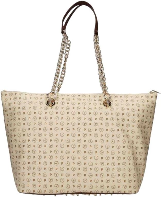 Pollini TE8410PP02Q1100A Tragetasche Damen Synthetisch M Beige, M Beige