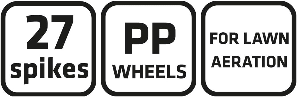 VERTO Hand Rasenlüfter | Rasen-Lüfter | Rasen Pflegen, Rasen Lüften | Entfernt Moos Und Rasenfilz |