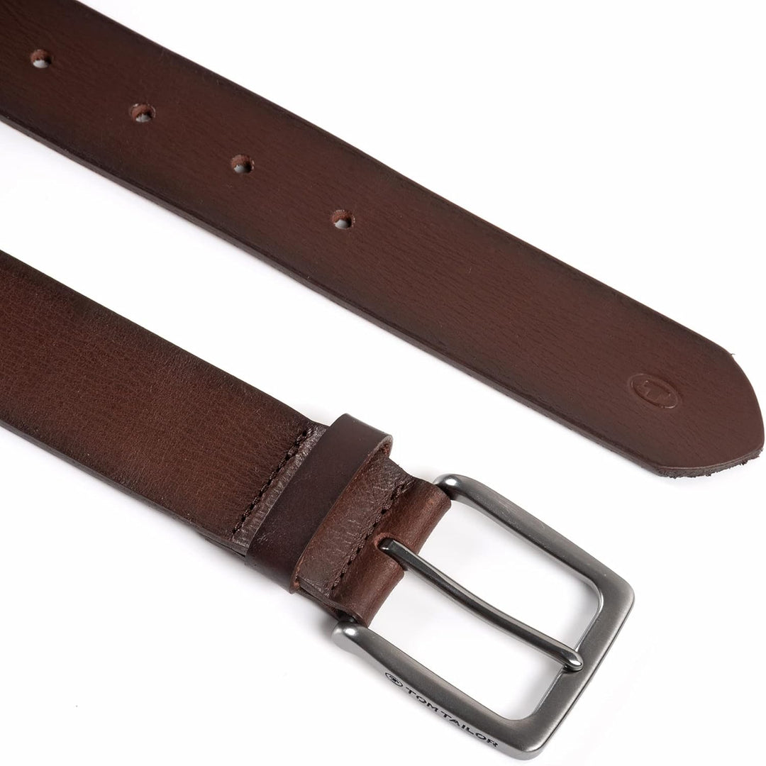 TOM TAILOR Herren Ttscott Gürtel 85 Braun, 85 Braun