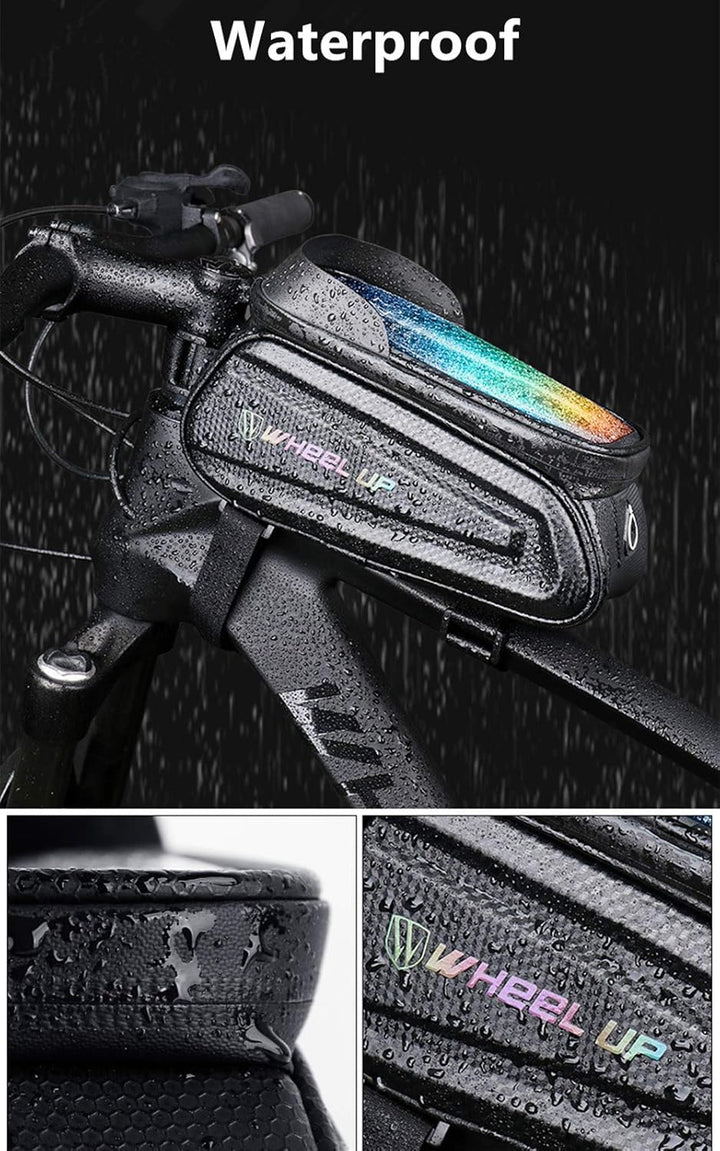 Fahrrad Rahmentasche MTB Wasserdicht Lenkertasche Handyhalterung Handytasche Fahrrad 7 Zoll Bb-1, Bb