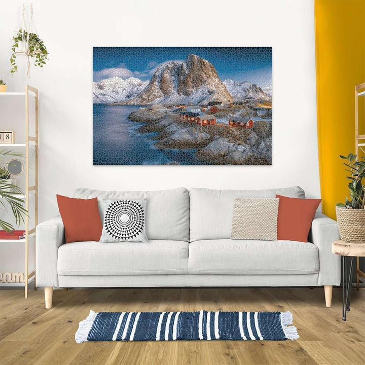 Ravensburger Puzzle 17081 - Hamnoy, Lofoten - 3000 Teile Puzzle für Erwachsene und Kinder ab 14 Jahr