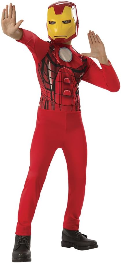 Rubie's 640921-M Avengers Iron Man Kostüm, bunt, M (5-7 años) M (5-7 Jahre), M (5-7 Jahre)