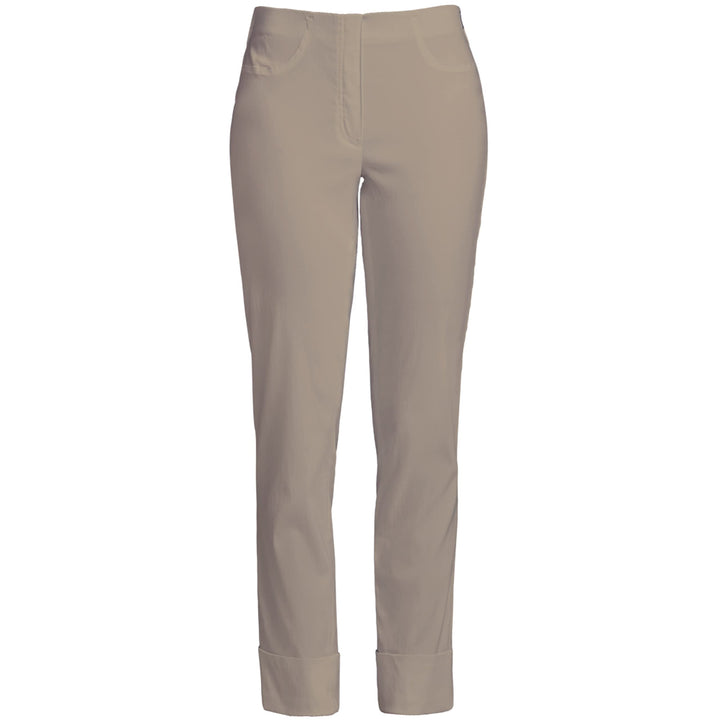 Robell Style BELLA09-7/8 Stoffhose Damen high Waist - Damenhose Power Stretch - Bengaline Stoff Hose
