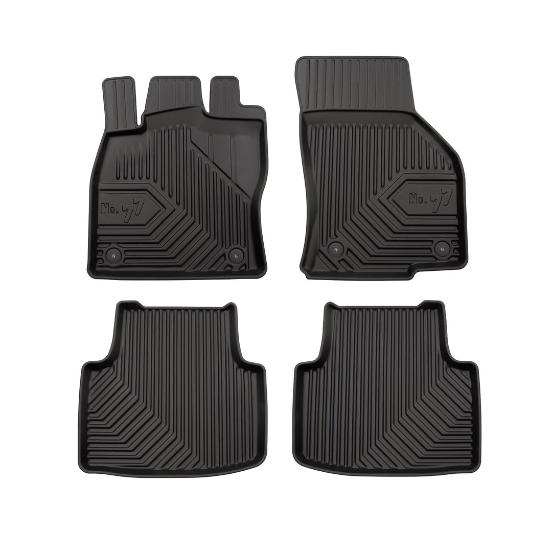 FROGUM No.77 Gummimatten Ganzjahresset von Auto Fussmatten Autofussmatten für Volkswagen Passat B8 a