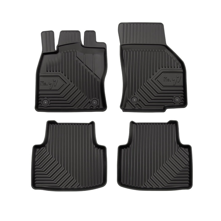 FROGUM No.77 Gummimatten Ganzjahresset von Auto Fussmatten Autofussmatten für Volkswagen Passat B8 a
