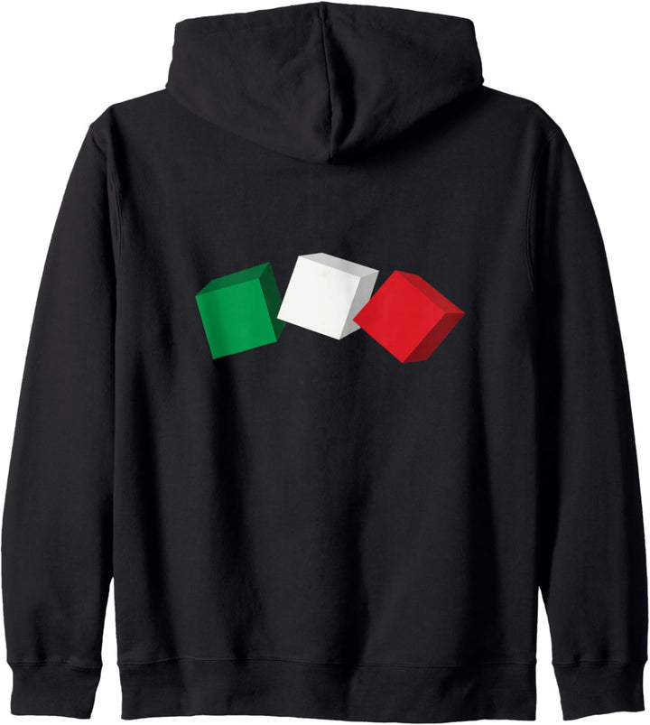 Flagge Italia Kapuzenjacke
