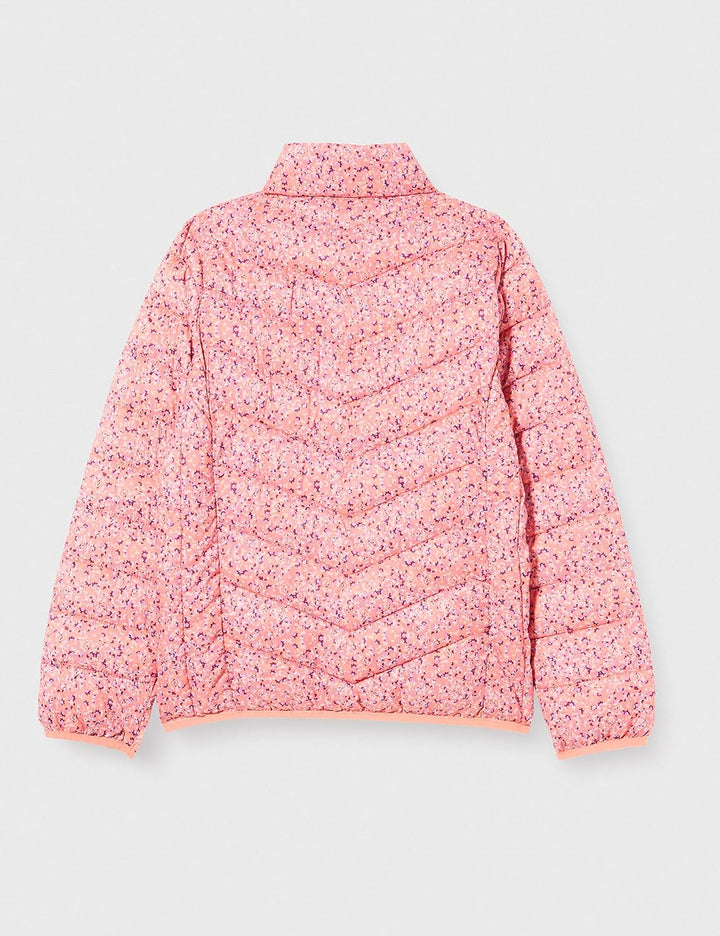Color Kids Mädchen Jacket Quilted, Packable AOP Übergangsjacke 80 Rosette, 80 Rosette