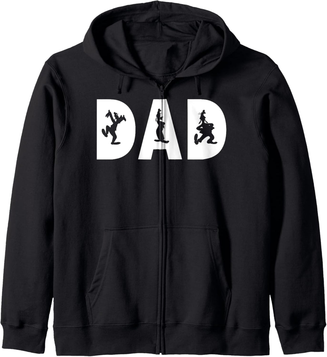 Disney Mickey And Friends Goofy Dad Text Kapuzenjacke