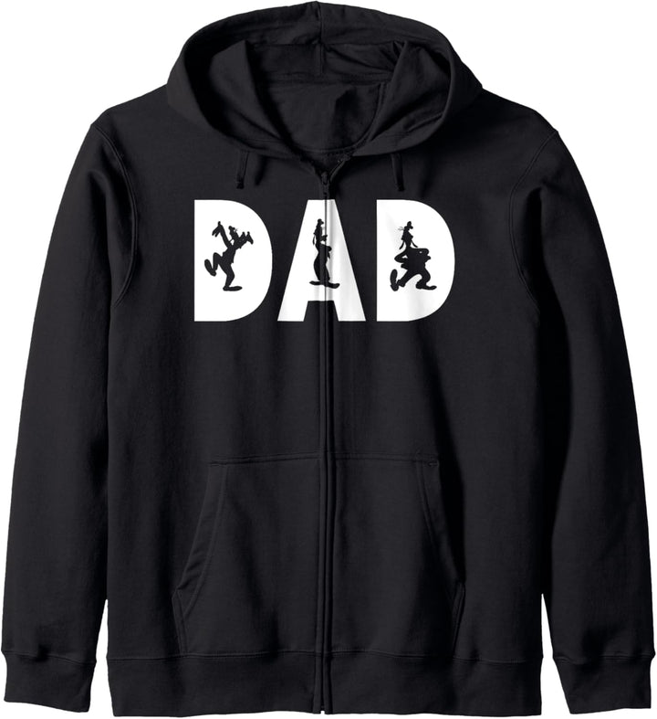 Disney Mickey And Friends Goofy Dad Text Kapuzenjacke