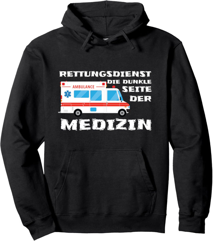 Notarzt I Rettungsdienst. Geschenk-Ideen. Motiv Notarztwagen Pullover Hoodie