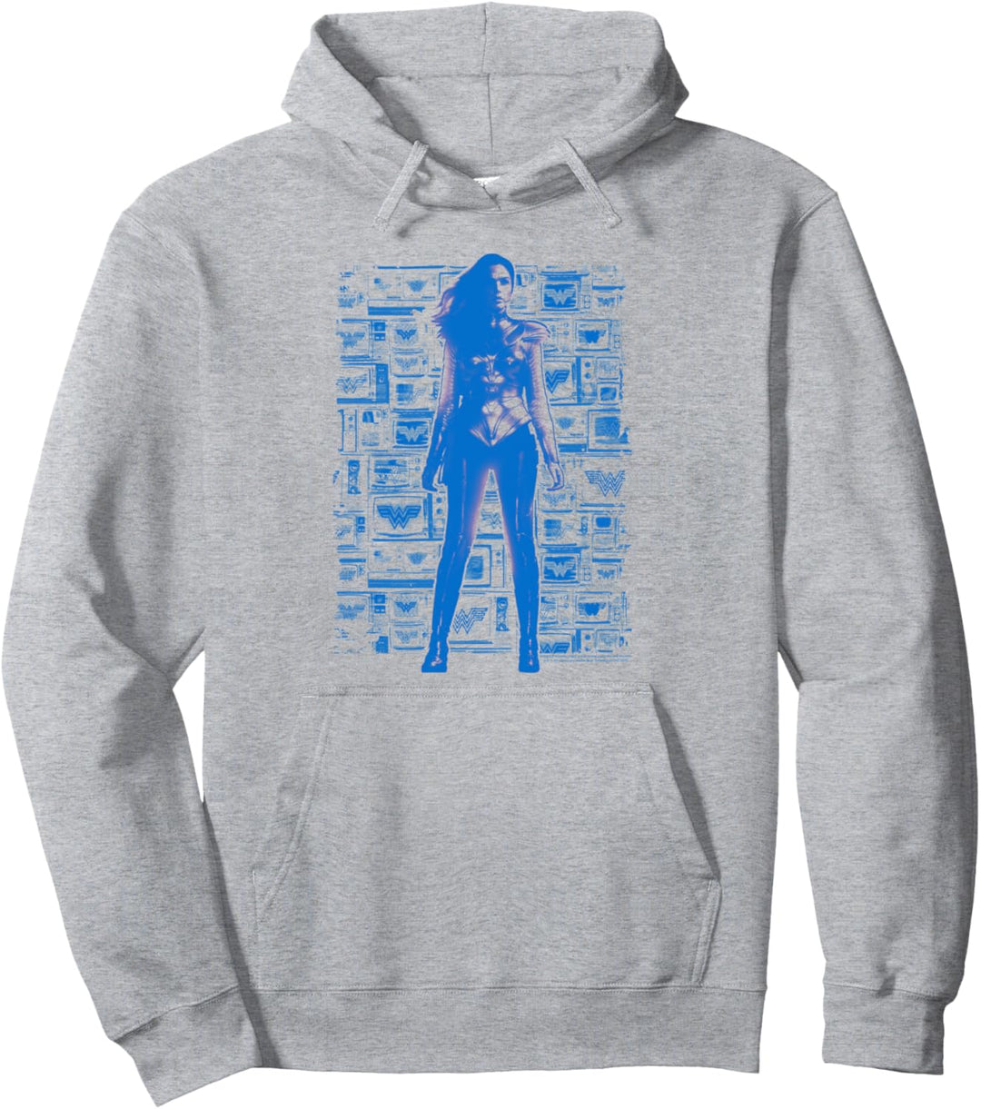 Wonder Woman 1984 Televisions Pullover Hoodie