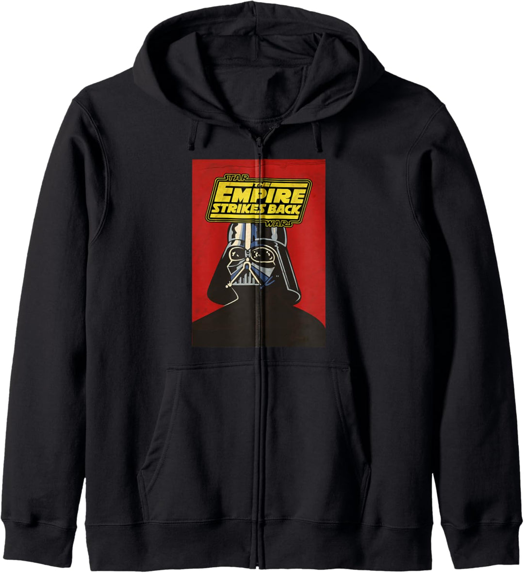 Star Wars Darth Vader Red Vintage Trading Card Kapuzenjacke