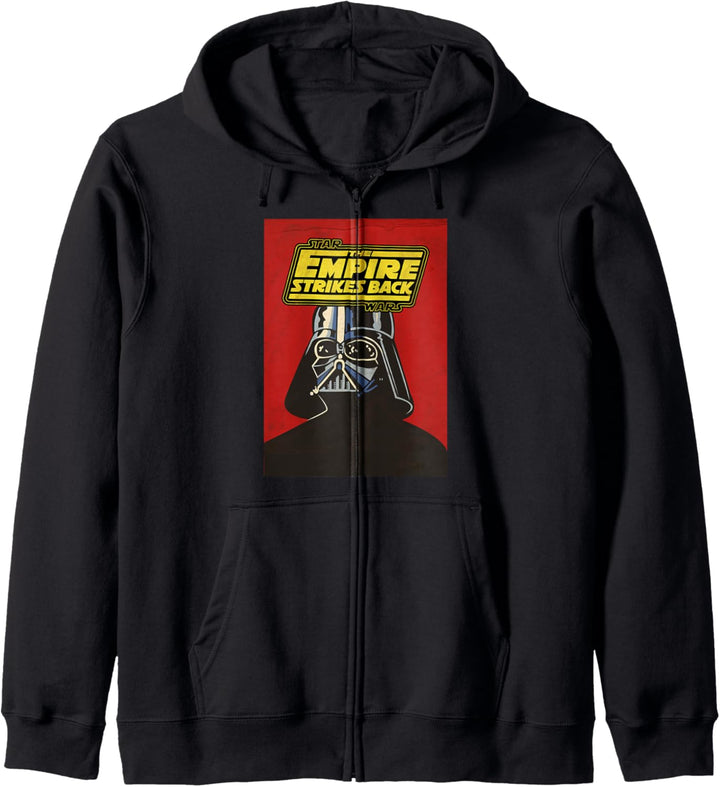 Star Wars Darth Vader Red Vintage Trading Card Kapuzenjacke