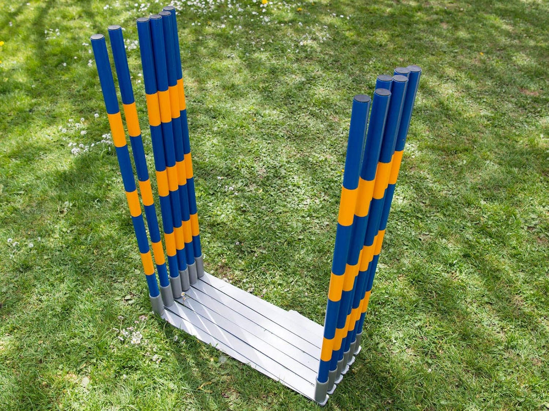PROCYON Hunde Agility Profi-Slalom Set Doggy