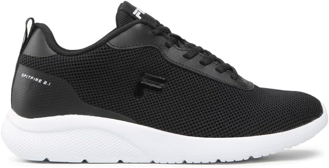 FILA Herren Spitfire 4 Laufschuh 40 EU Black White, 40 EU Black White