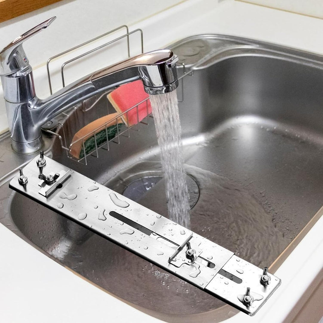 Schleifsteinhalter für Waschbecken, Schleifsteinhalter für Waschbeckenbrücke - Verstellbarer Spültis