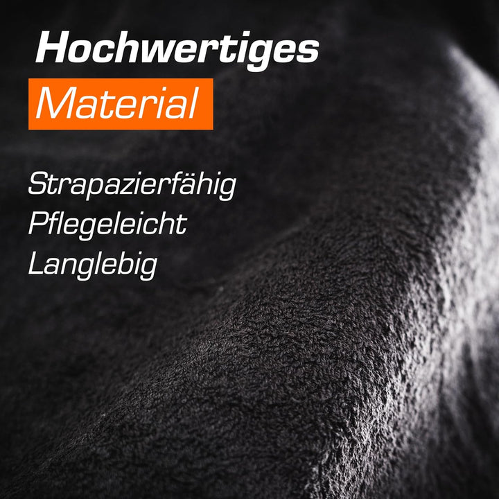 Upgrade4cars Frottee Autositzschoner für Vordersitze | Fahrersitz Schonbezug aus Baumwolle | Handtuc