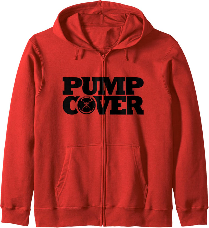 Pump Cover Gym Workout Outfit Graphic Tee Kapuzenjacke