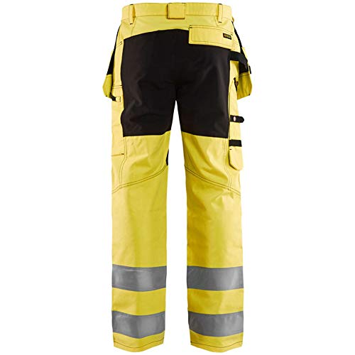 Blaklader 15521811 Hochsichtige Hose mit Stretch, gelb/ schwarz, grootte C148 C148 Yellow / Black, C