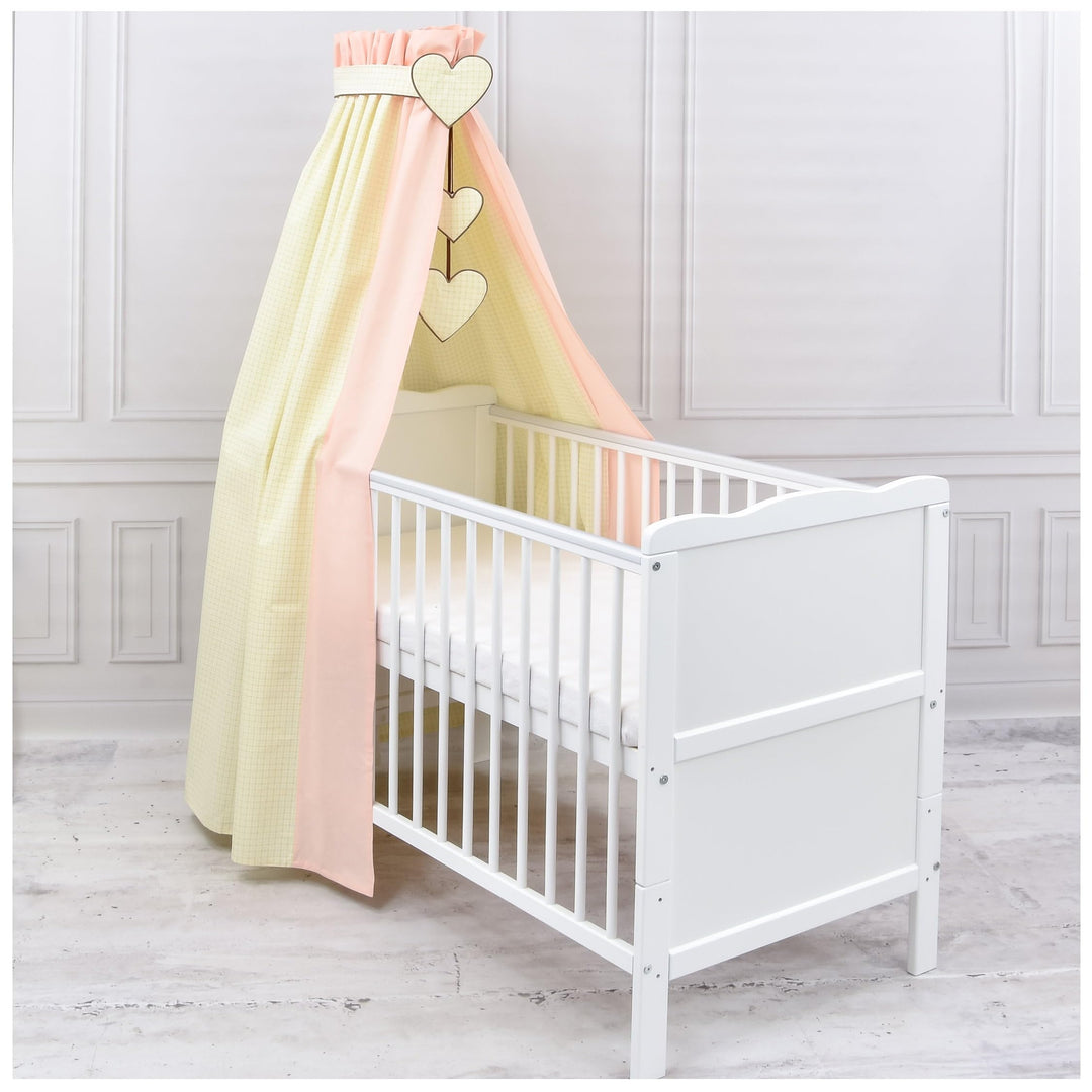 Generisch Baby Delux Babybett Himmel Betthimmel Baumwolle Baldachin für Babybett Kinderbett Wiege St