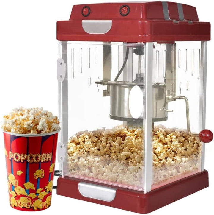 vidaXL Popcorn Maschine Kino-Style 2,5 OZ 310W Popcornmaker Popcornautomat
