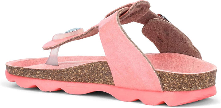 Superfit Mädchen Fussbettpantoffel 1000125 Pantoffeln 33 EU Melon 5000, 33 EU Melon 5000