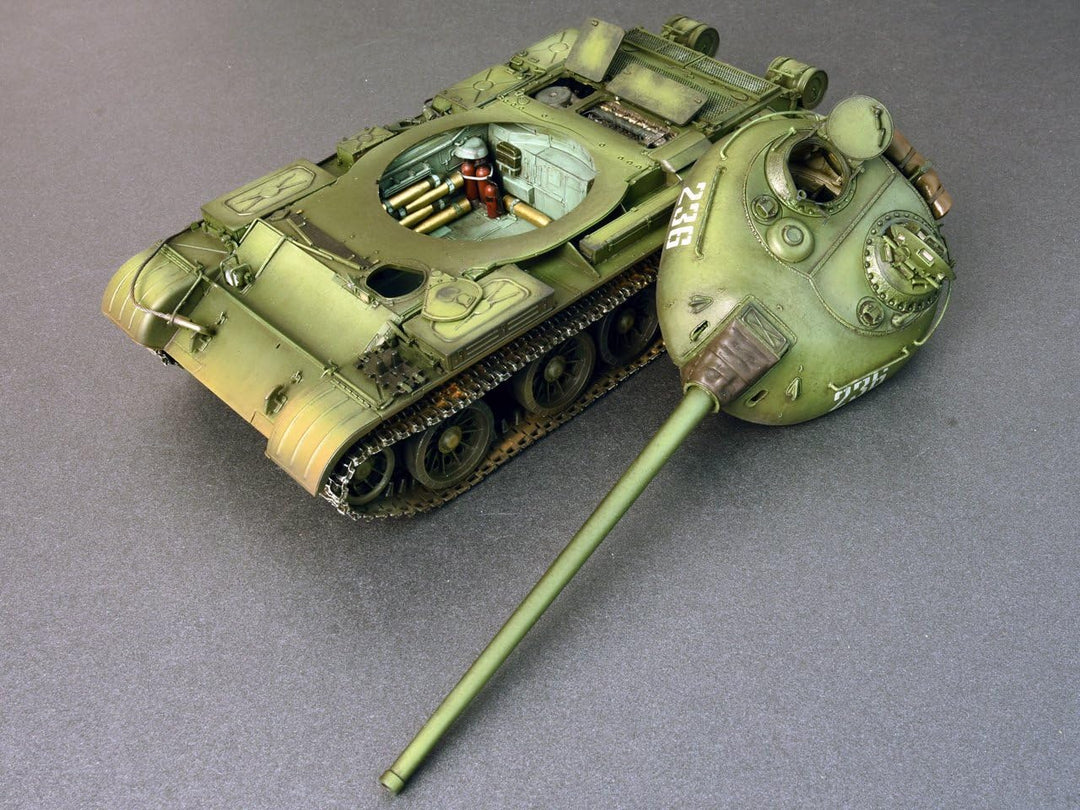 Mini Art 37007 1:35 T-54-3 Mod. 1951 m. Interieur - originalgetreue Nachbildung, Modellbau, Plastik