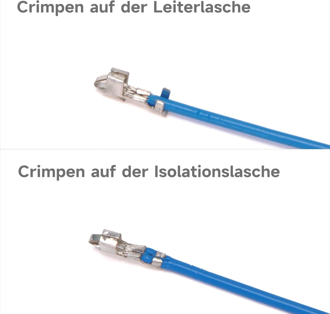 iCrimp IWS-2820M Mini-Crimpwerkzeuge, Crimpzange mit Open Barrel Funktioniert, Krimpzange mit 0,08-0