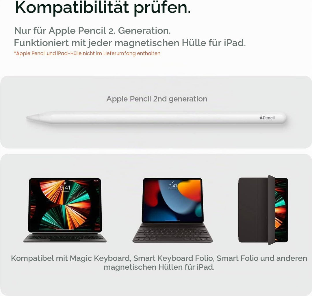 Spigen Apple Pencil Stift Halterung Halter für Apple Pencil 2. Generation Kompatibel mit iPad Air 5