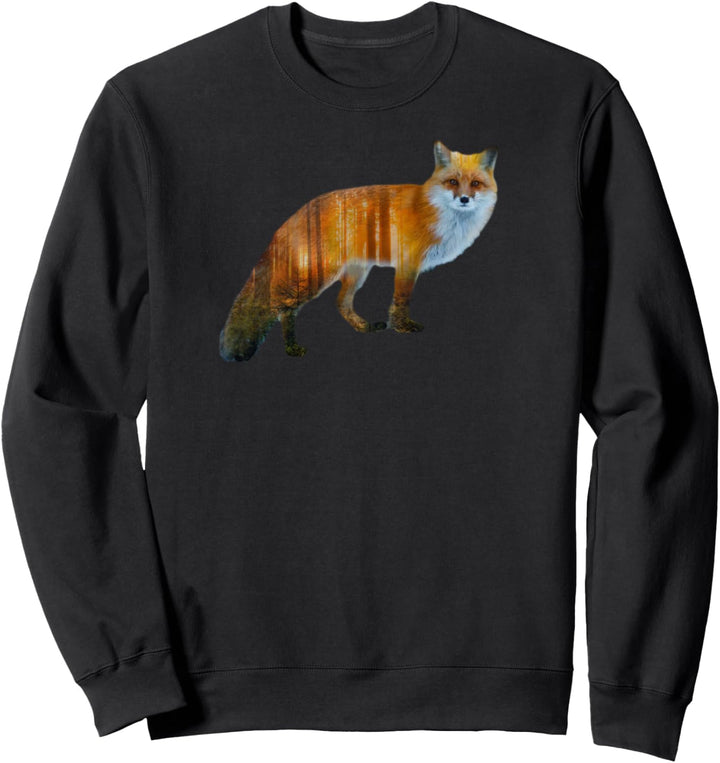 Waldtiere Natur Geschenke Fuchs Sweatshirt