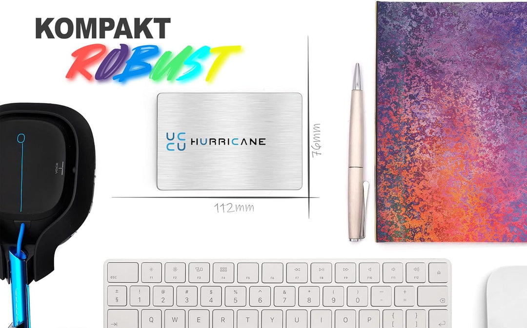 HURRICANE MD25C3 tragbare Externe Festplatte 500GB 2,5" USB C Speicherplatte für Fotos smart TV PC L