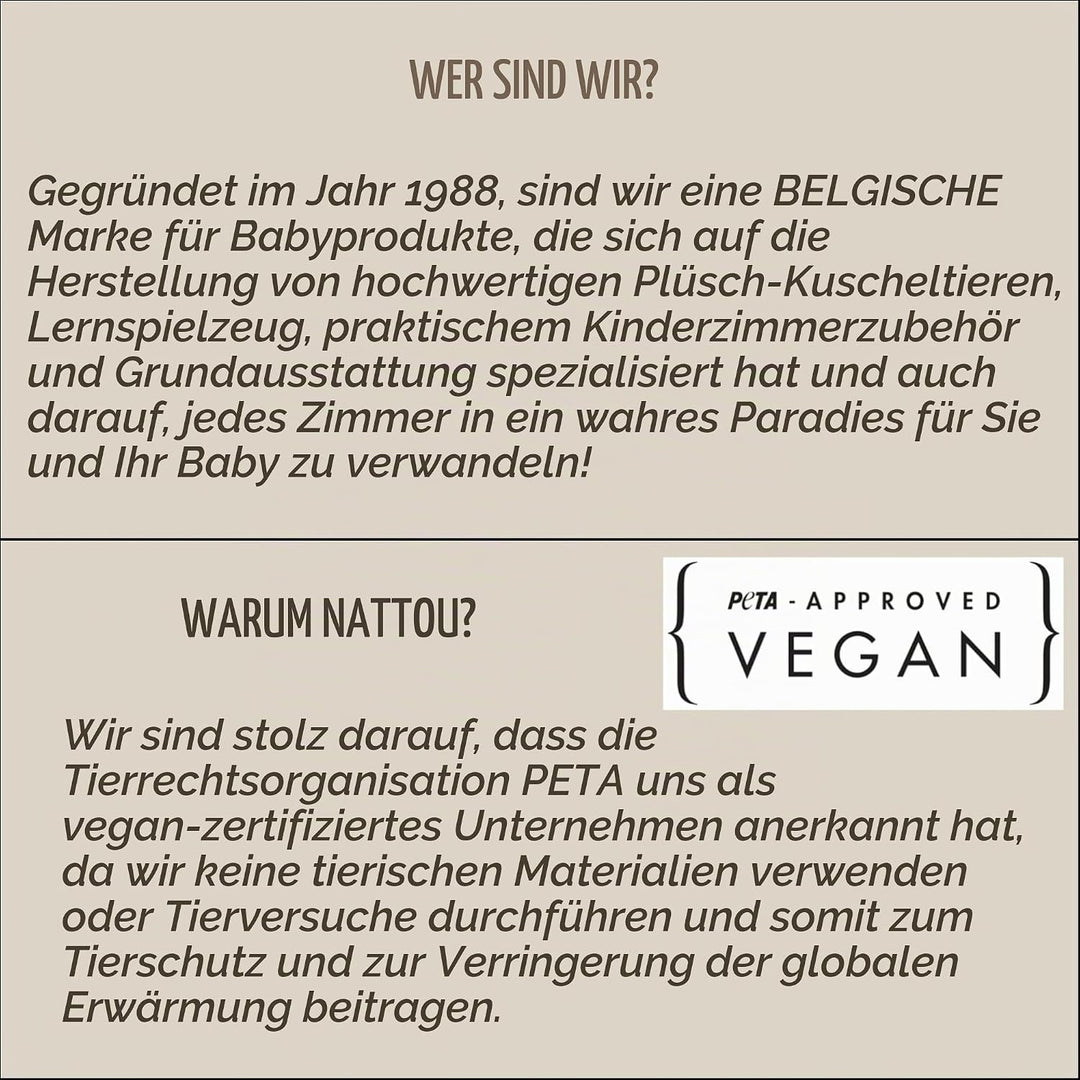 Nattou Windeleimer Dropy, Geruchsdicht, Einfaches Öffnen mit einer Hand, 49,5 x 28 cm, Polypropylen/