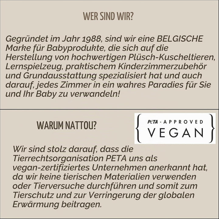 Nattou Windeleimer Dropy, Geruchsdicht, Einfaches Öffnen mit einer Hand, 49,5 x 28 cm, Polypropylen/