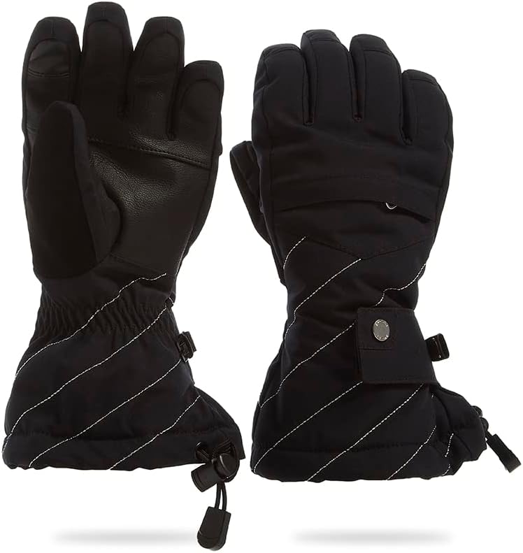 Spyder Mädchen Synthesis Skihandschuhe XL Schwarz / Schwarz, XL Schwarz / Schwarz