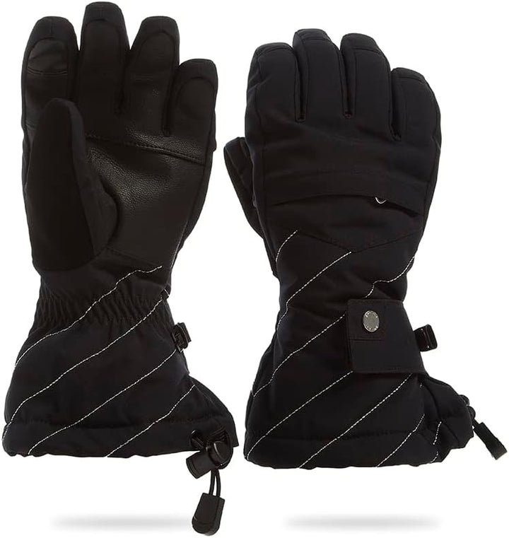 Spyder Mädchen Synthesis Skihandschuhe XL Schwarz / Schwarz, XL Schwarz / Schwarz