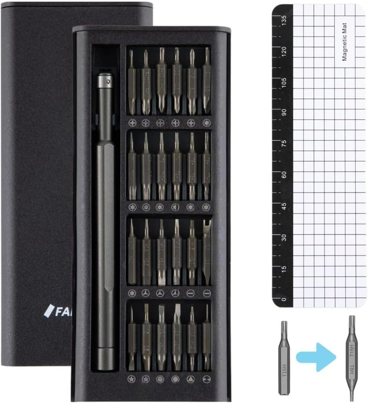 FANACAN Feinmechaniker Schraubendreher Set, Mini Werkzeug Set mit Torx T5 T6 T8 T9 T10, usw, Reparat