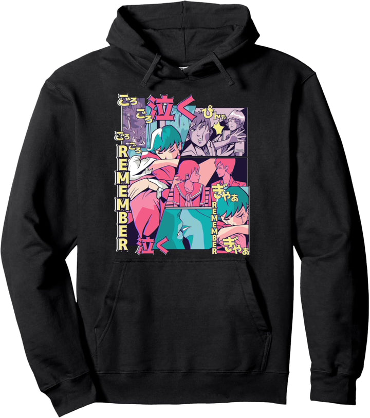 Remember Anime Cartoon Comic Manga Japanese Illustration Pullover Hoodie