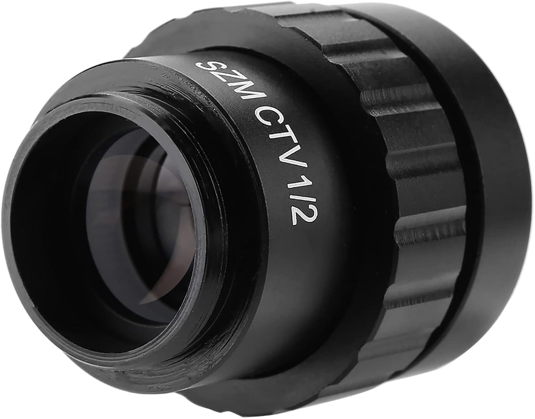 0.5X Okular C-Mount Objektiv 1/2 CTV Adapter für Video Digitalkamera Triokulares Stereoskopisches Mi