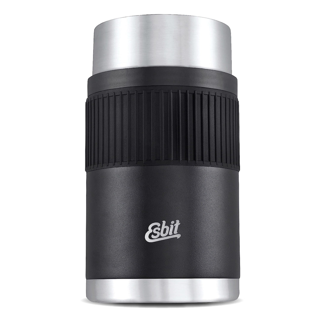 Esbit Thermobehälter Sculptor für Essen - Warmhaltebehälter 1000 ml in Schwarz mit Manschette in Ede